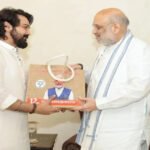 अमित शाह जी ने कोलकाता दौरे में अभिनेता प्रसेनजीत चट्टोपाध्याय से की शिष्टाचार मुलाकात